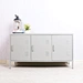 Mueble para TV para sala de estar con vitrina