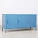 Mueble para TV para sala de estar con vitrina